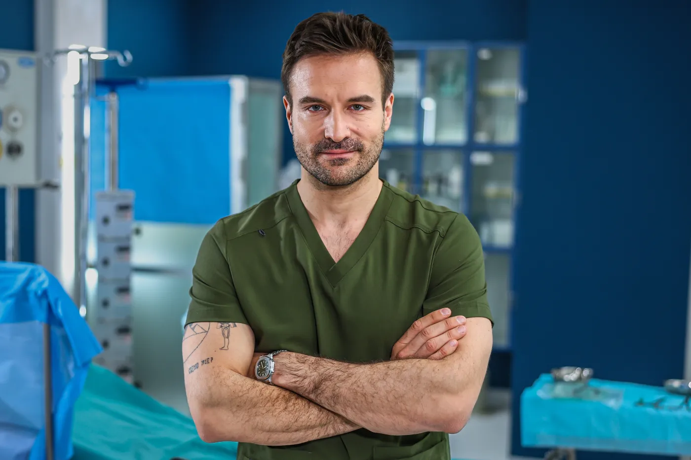 Piotr Stramowski w drugim sezonie serialu "Szpital św. Anny"