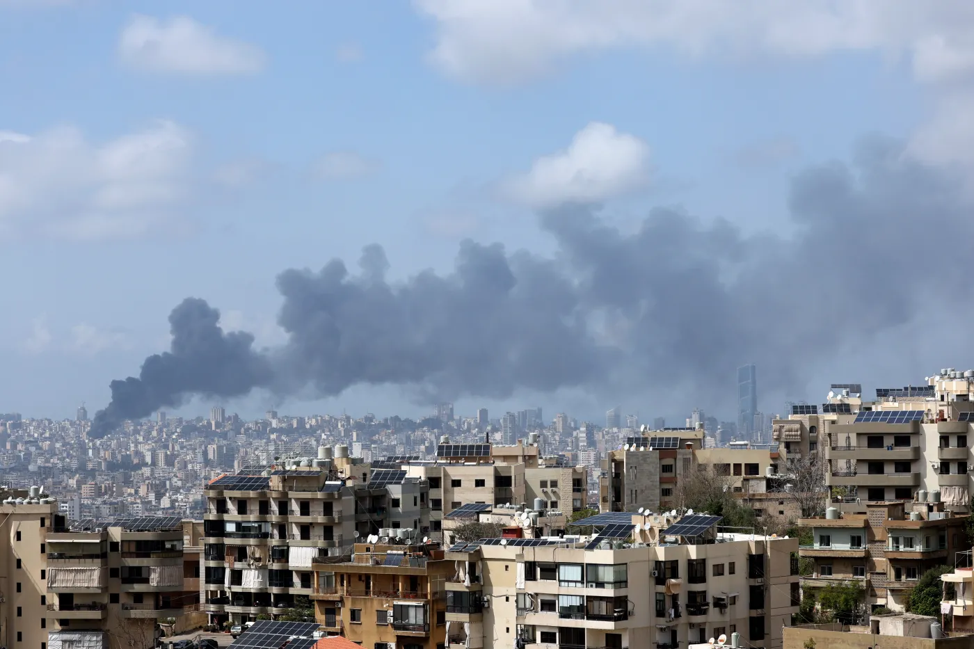 Israel launches wide-scale air attacks on Beirut and multiple areas throughout Lebanon