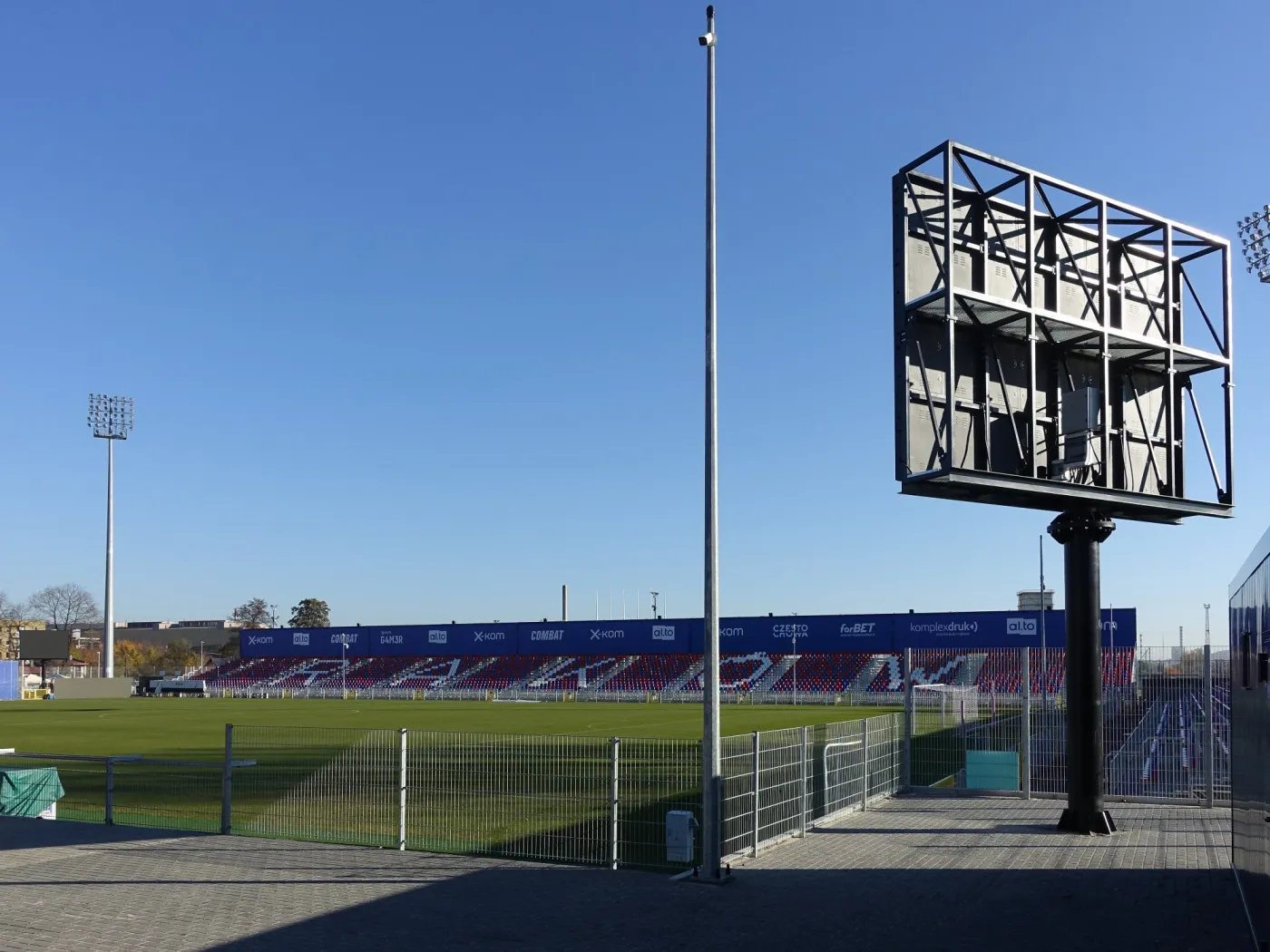 Zondacrypto usunięta z nazwy stadionu Rakowa Częstochowa