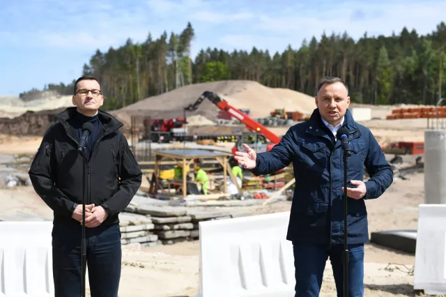 Prezydent o przekopie Mierzei Wiślanej: Chcemy nadal realizować wielkie inwestycje