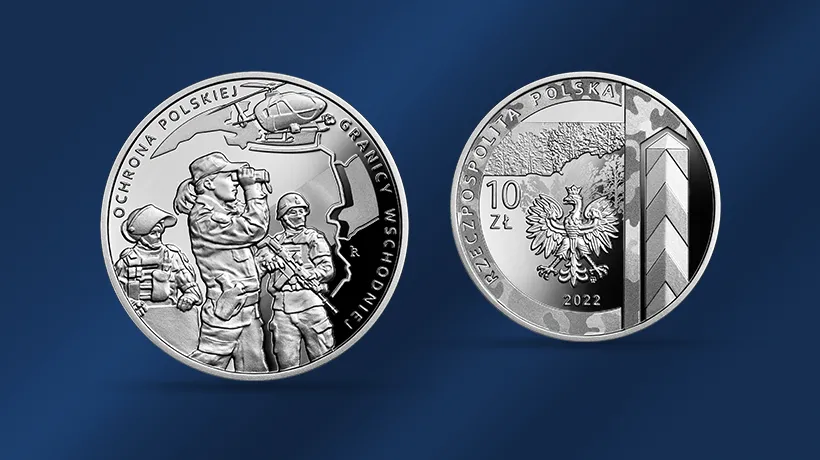 „Ochrona polskiej granicy wschodniej” – moneta kolekcjonerska NBP