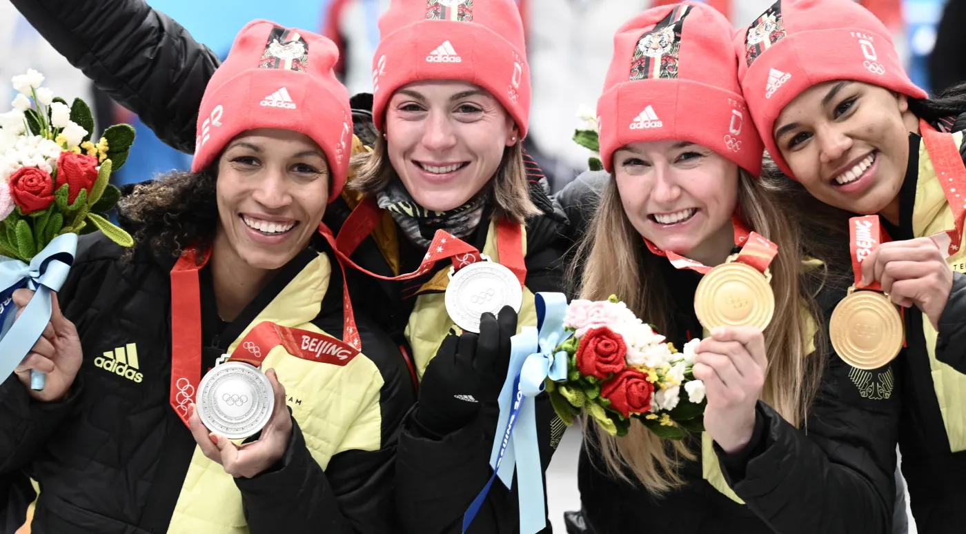 Laura Nolte, Deborah Levi, Mariama Jamanka i Alexandrą Burghard