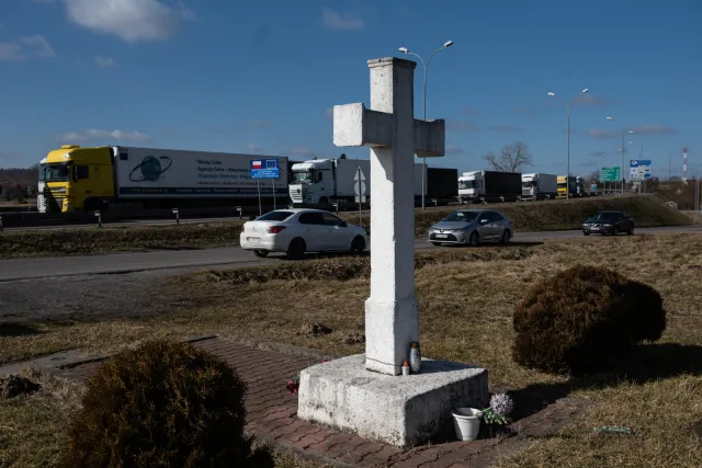 Ukraińscy kierowcy w Polsce: Jak będzie trzeba, to będę z moskalami wojować