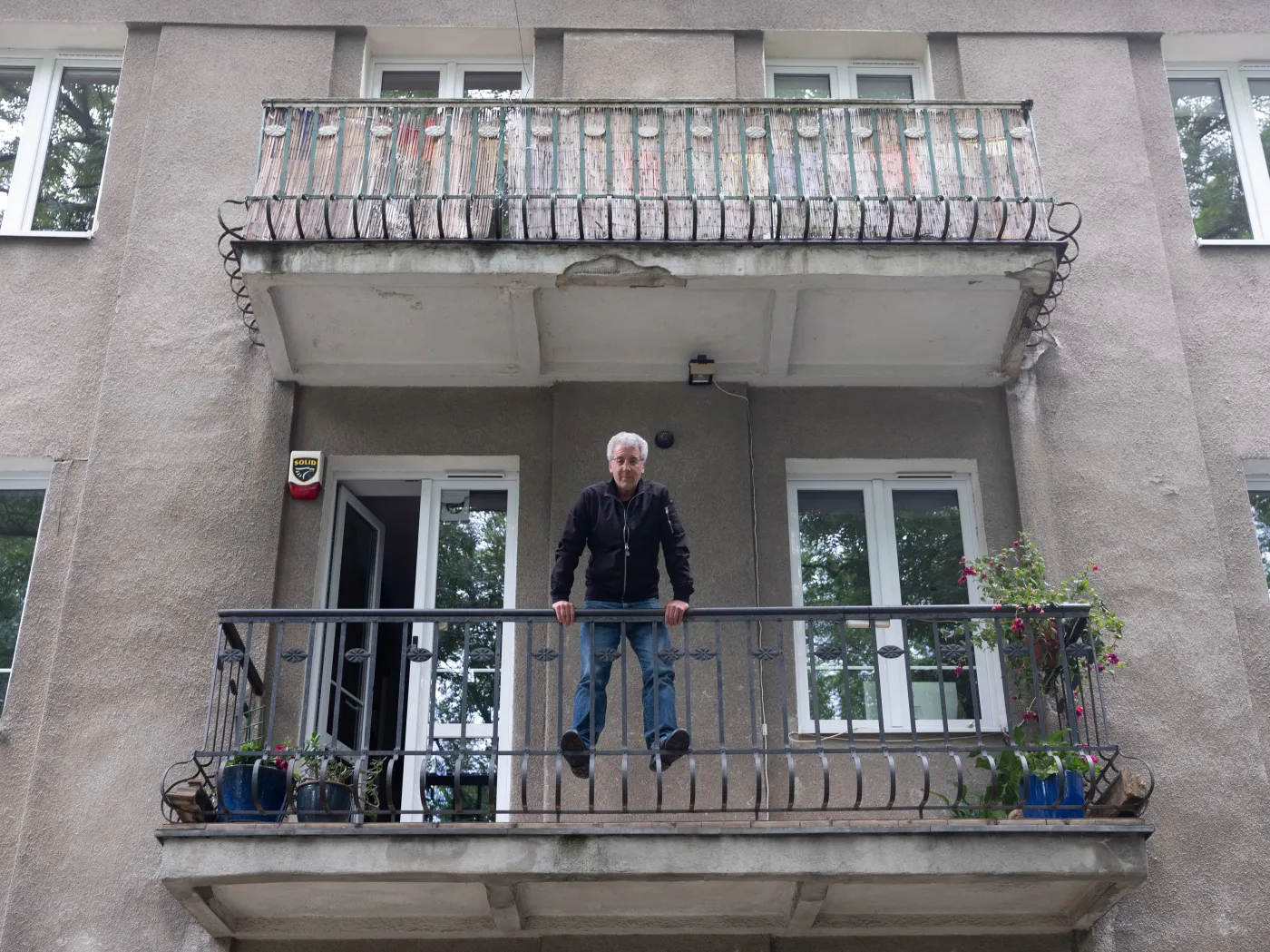 Łoziński o "Filmie balkonowym": Teraz wszyscy moi bohaterowie mówiliby o wojnie