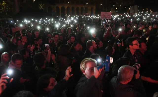Węgierscy nauczyciele wyszli na ulice. Domagają się podwyżek