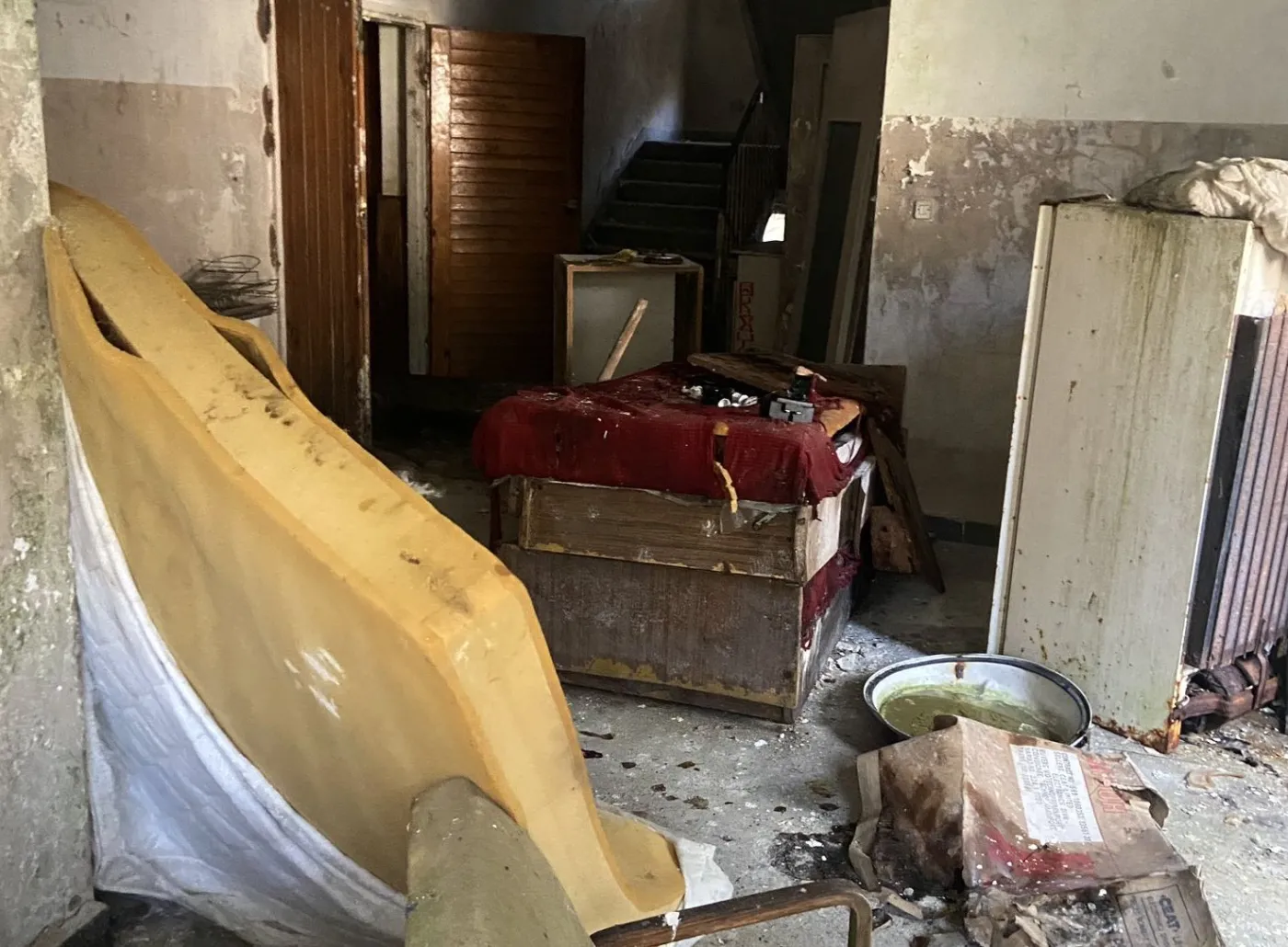 "Widok był naprawdę drastyczny". Szokujące znalezisko po przejęciu od Rosjan ośrodka wypoczynkowego