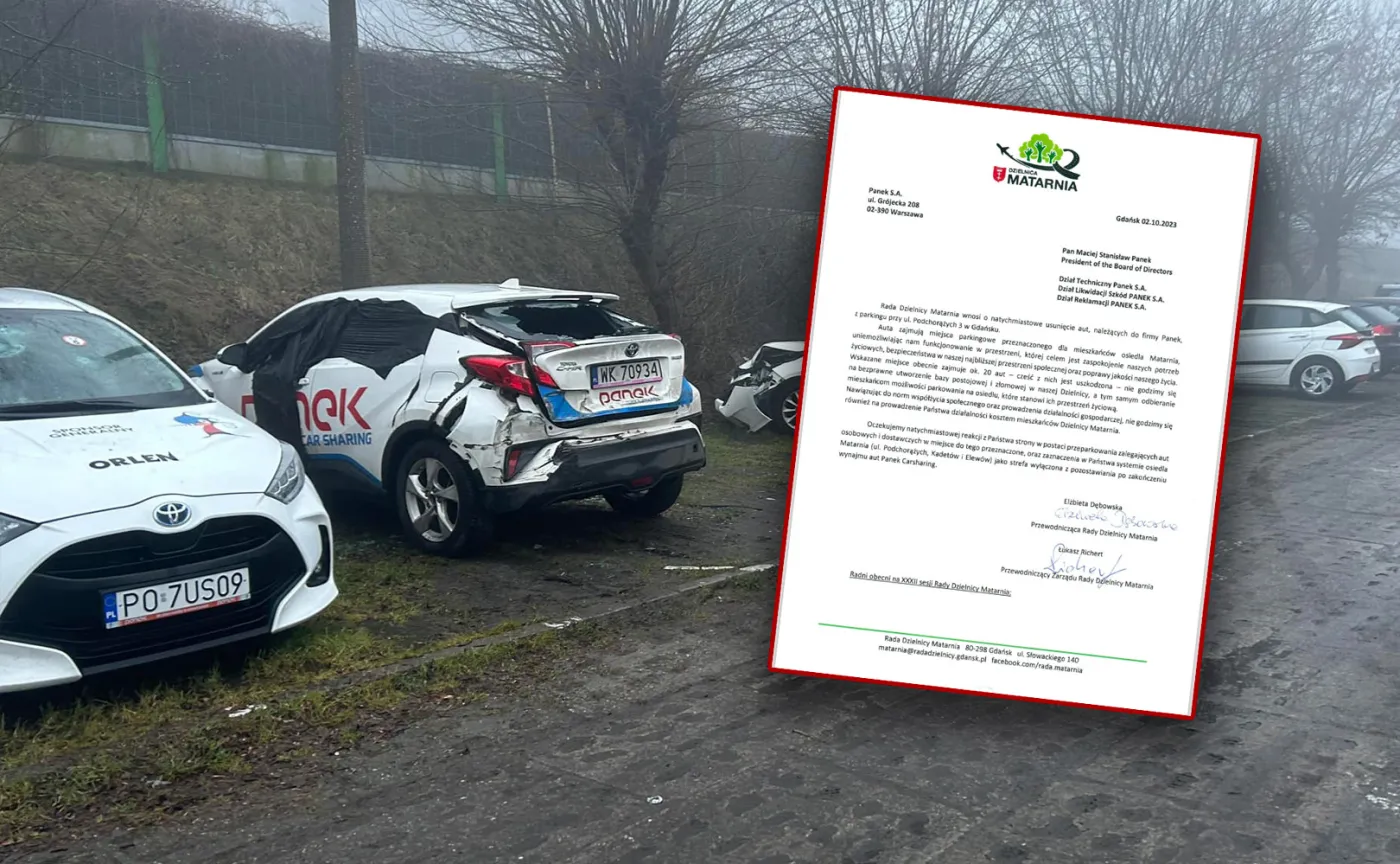 Skandal z dzikim parkingiem Panek w Gdańsku. Jest reakcja firmy