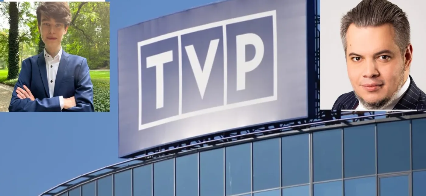 Działacz Młodych PiS zakpił z szefa Rady Nadzorczej TVP. Piotr Zemła dosadnie odpowiedział