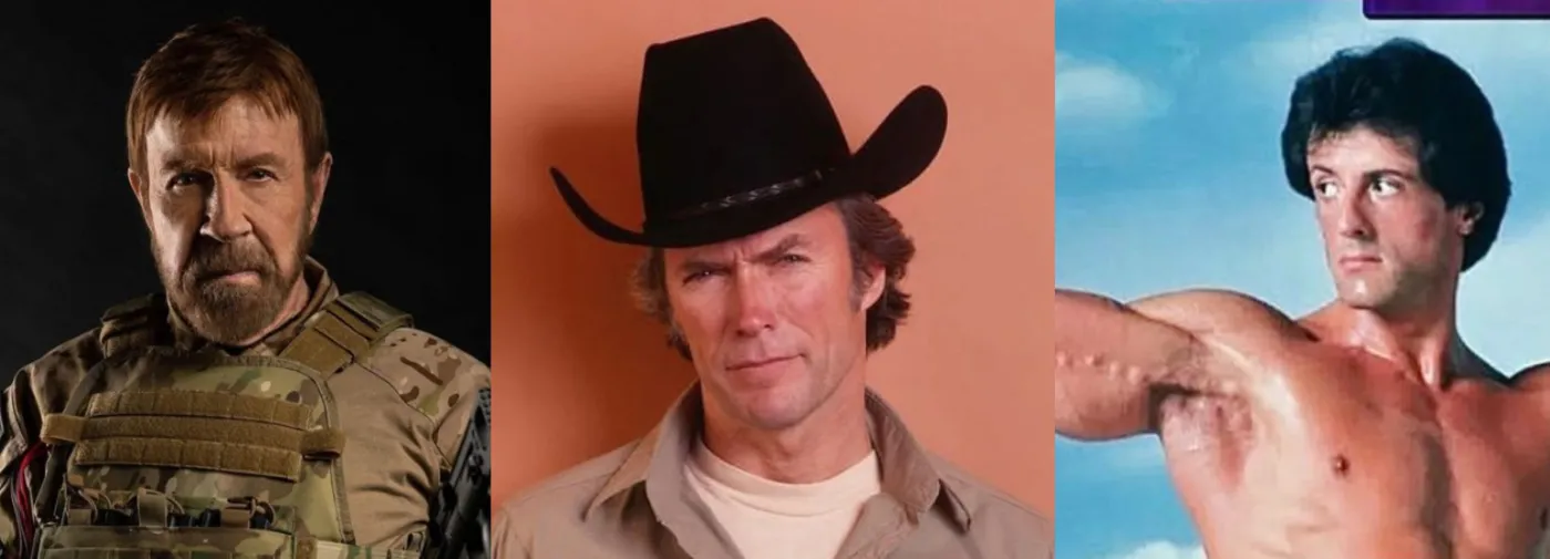 Najbardziej męscy mężczyźni w świecie filmu. Złamane żebra i katastrofa samolotowa [TOP 10]