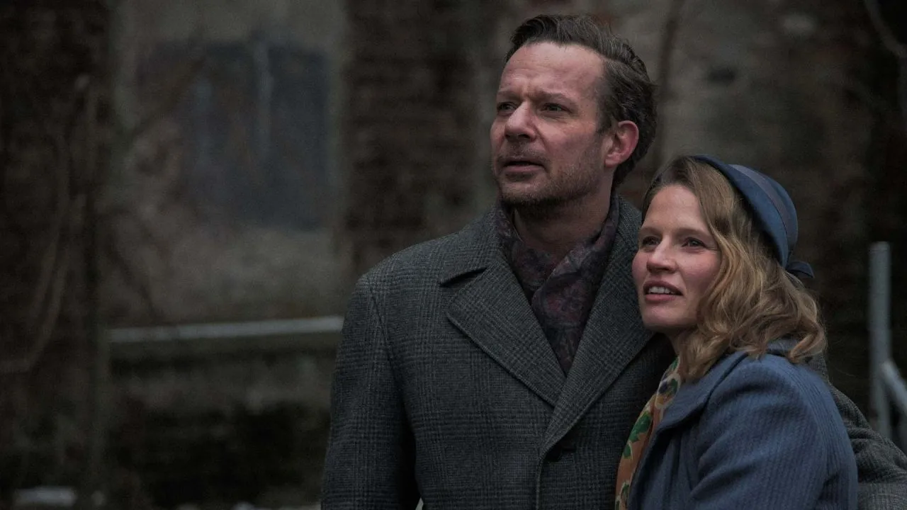 "Gra z cieniem" - na zdjęciu  Natalia Rybicka i  Grzegorz Małecki 