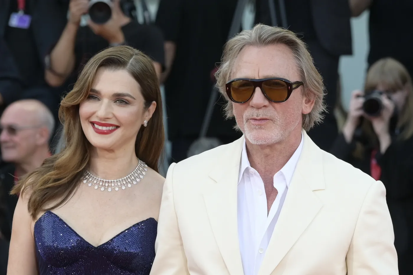 Daniel Craig i Rachel Weisz na festiwalu filmowym w Wenecji  