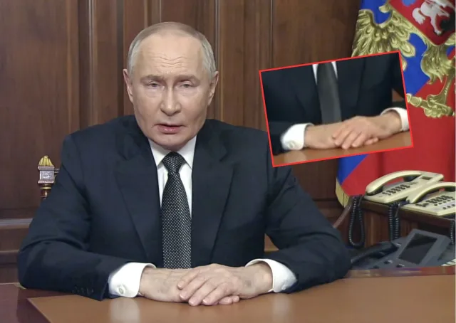 Cały świat mówi o dłoniach Putina. W sieci aż huczy od domysłów