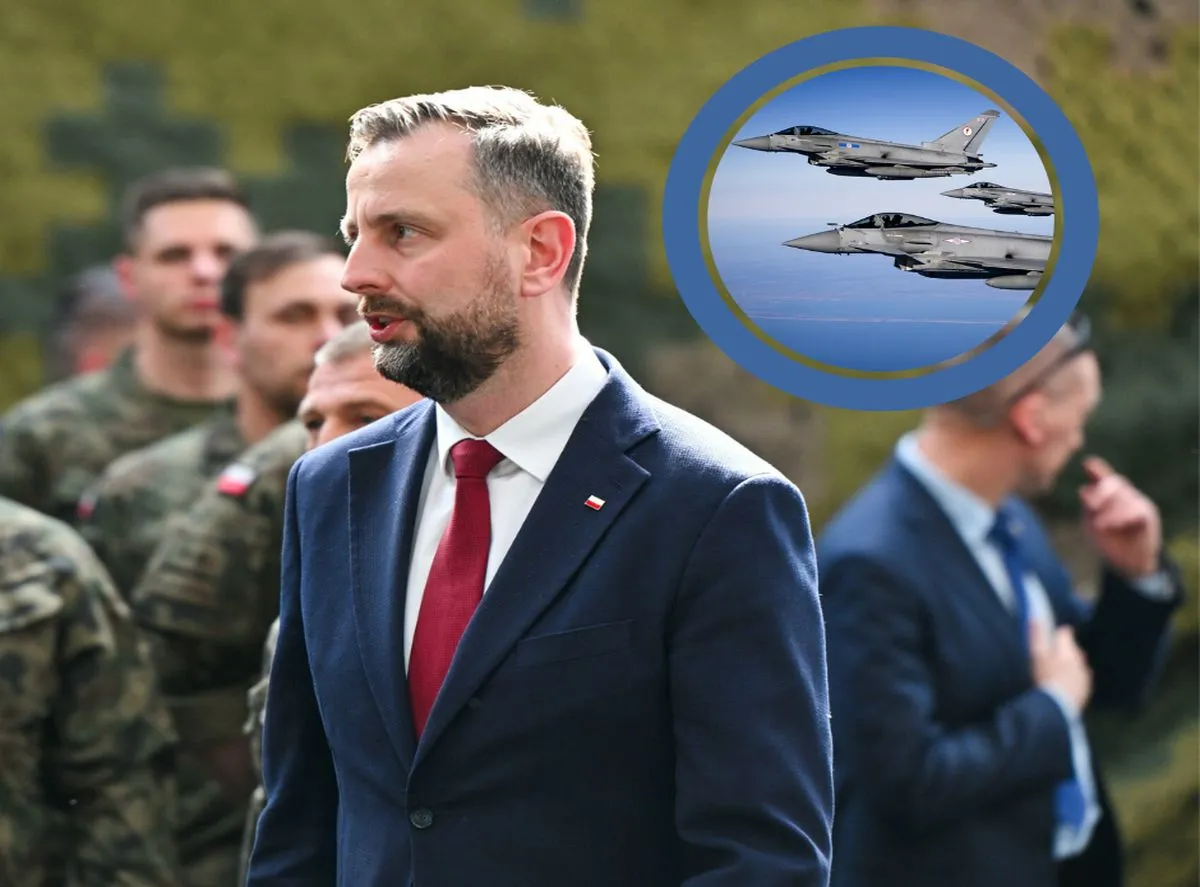 Poderwano myśliwce NATO z bazy w Polsce. "Zagrożenie ze strony Federacji Rosyjskiej"