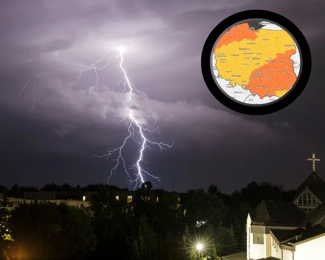 Pilne alerty IMGW i RCB. Pranie na balkonie? Lepiej je zdejmij. Nadciągają nawałnice