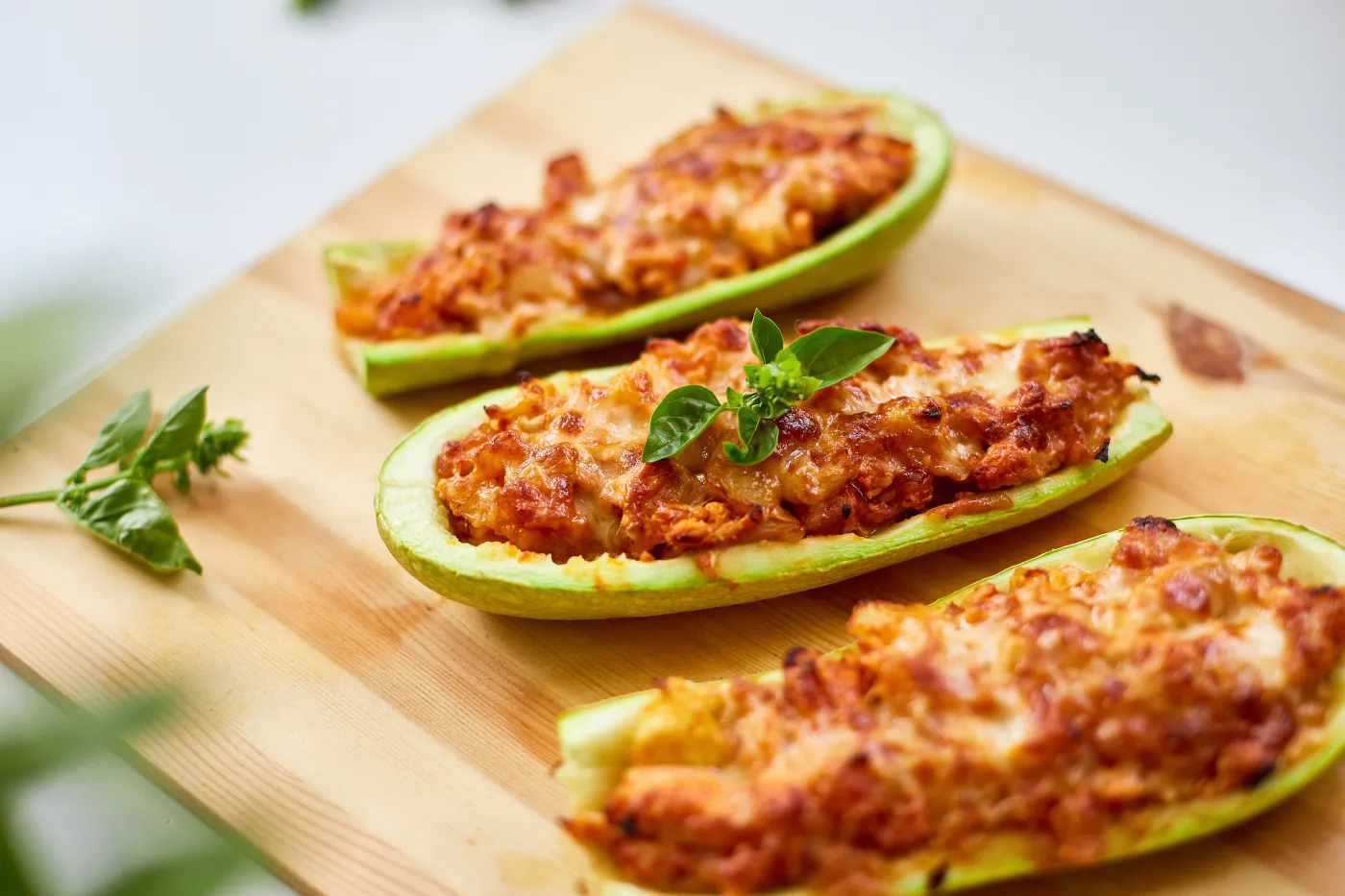 Faszerowana cukinia - prosty pomysł na niedzielny, pyszny obiad