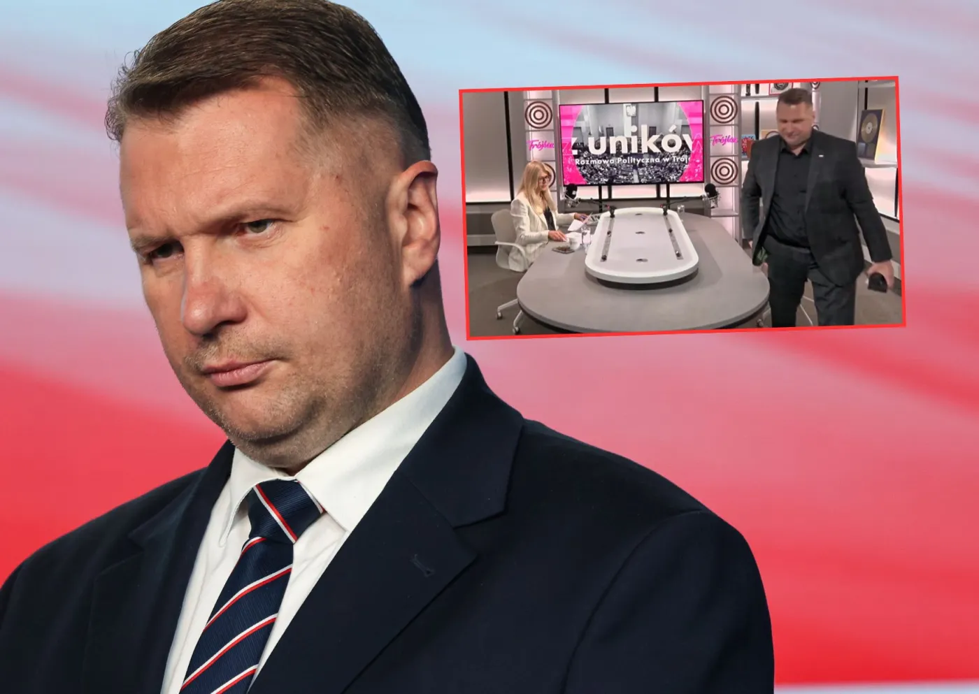 Przemysław Czarnek wyszedł ze studia po kłótni z dziennikarką. "To było obrzydliwe"