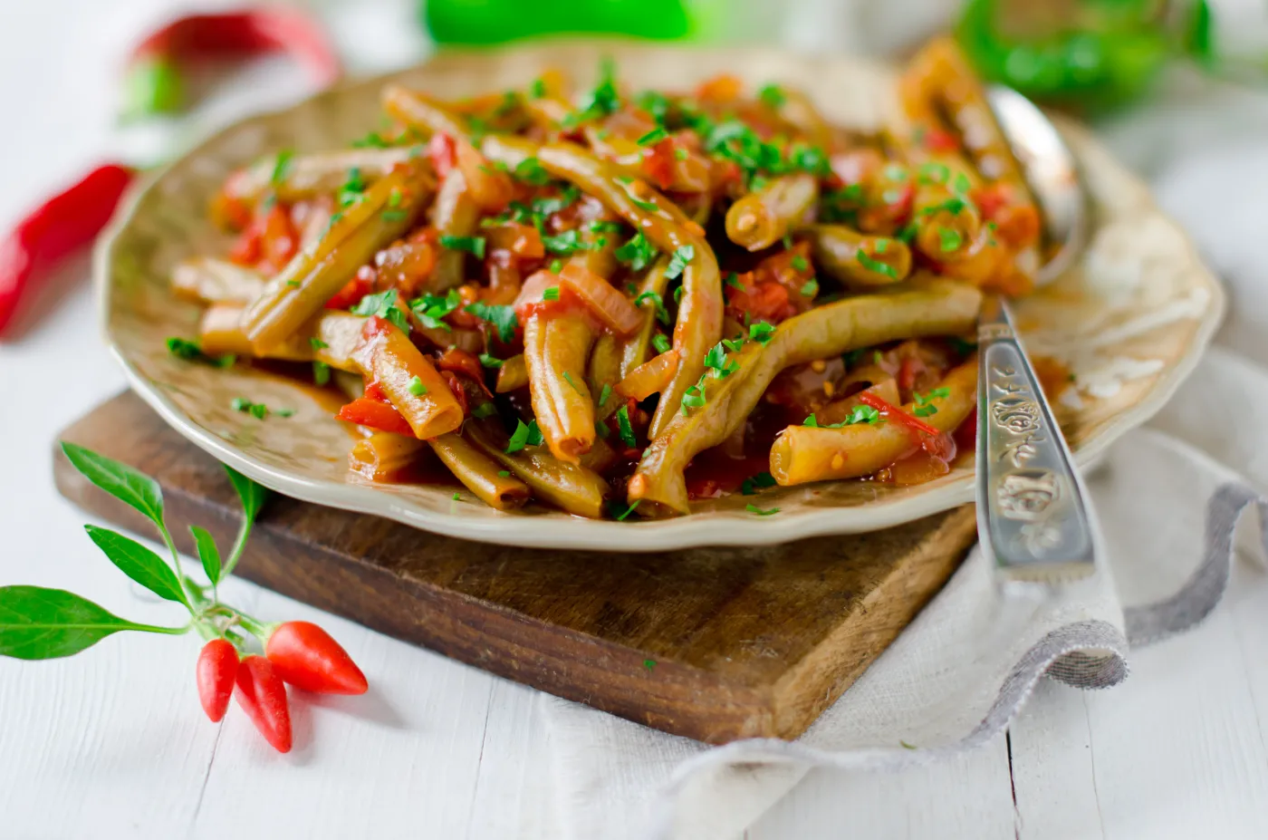 Pyszny obiad na wtorek. Podajemy przepis, Ty gotujesz. Fasolka szparagowa "na bogato"