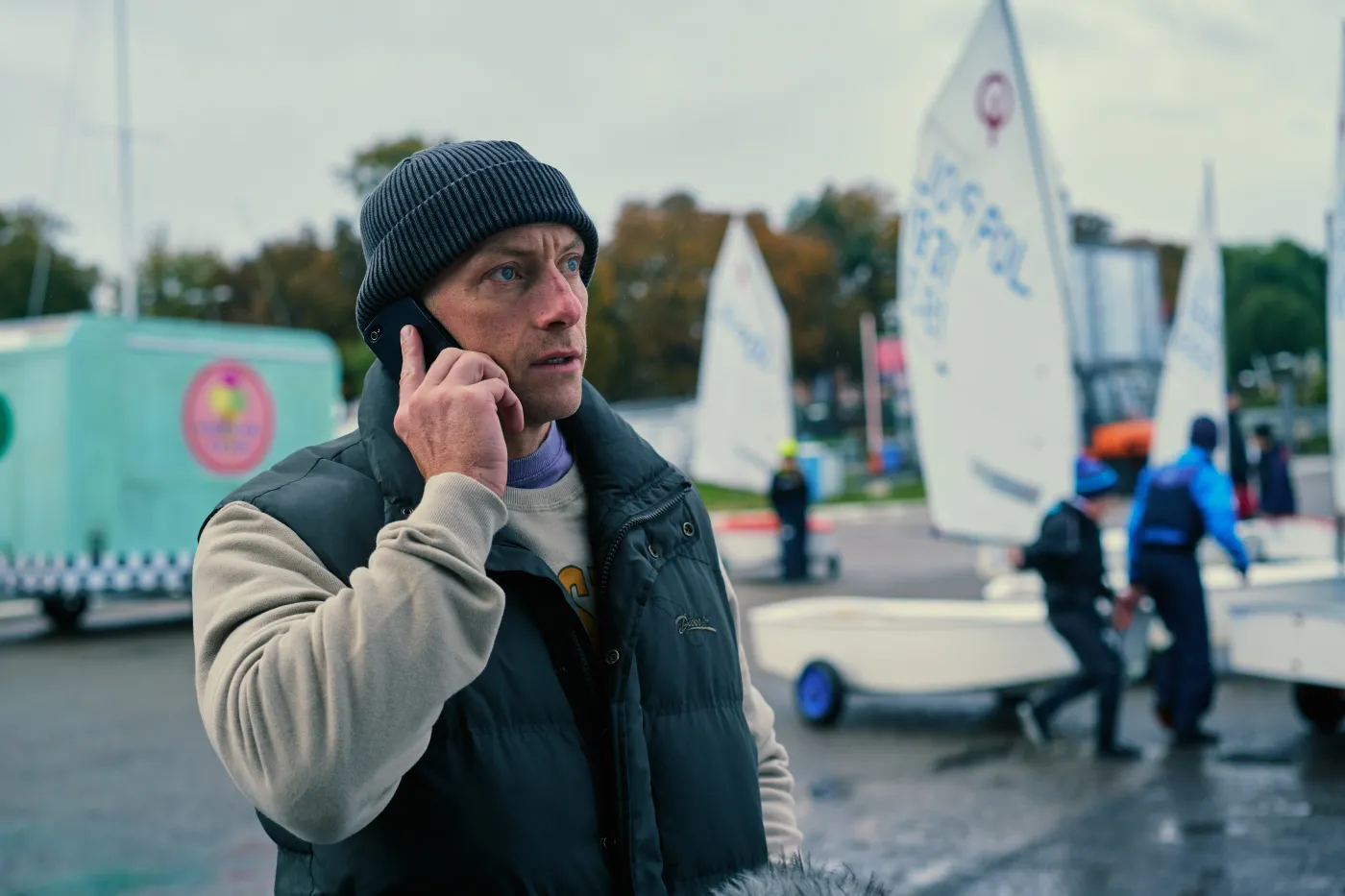 Konrad Eleryk w trzecim odcinku drugiego sezonu serialu "Pati"