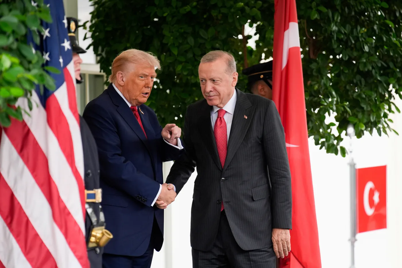 Trump i Erdogan o pokoju w Palestynie. "Tak dalej być nie może"