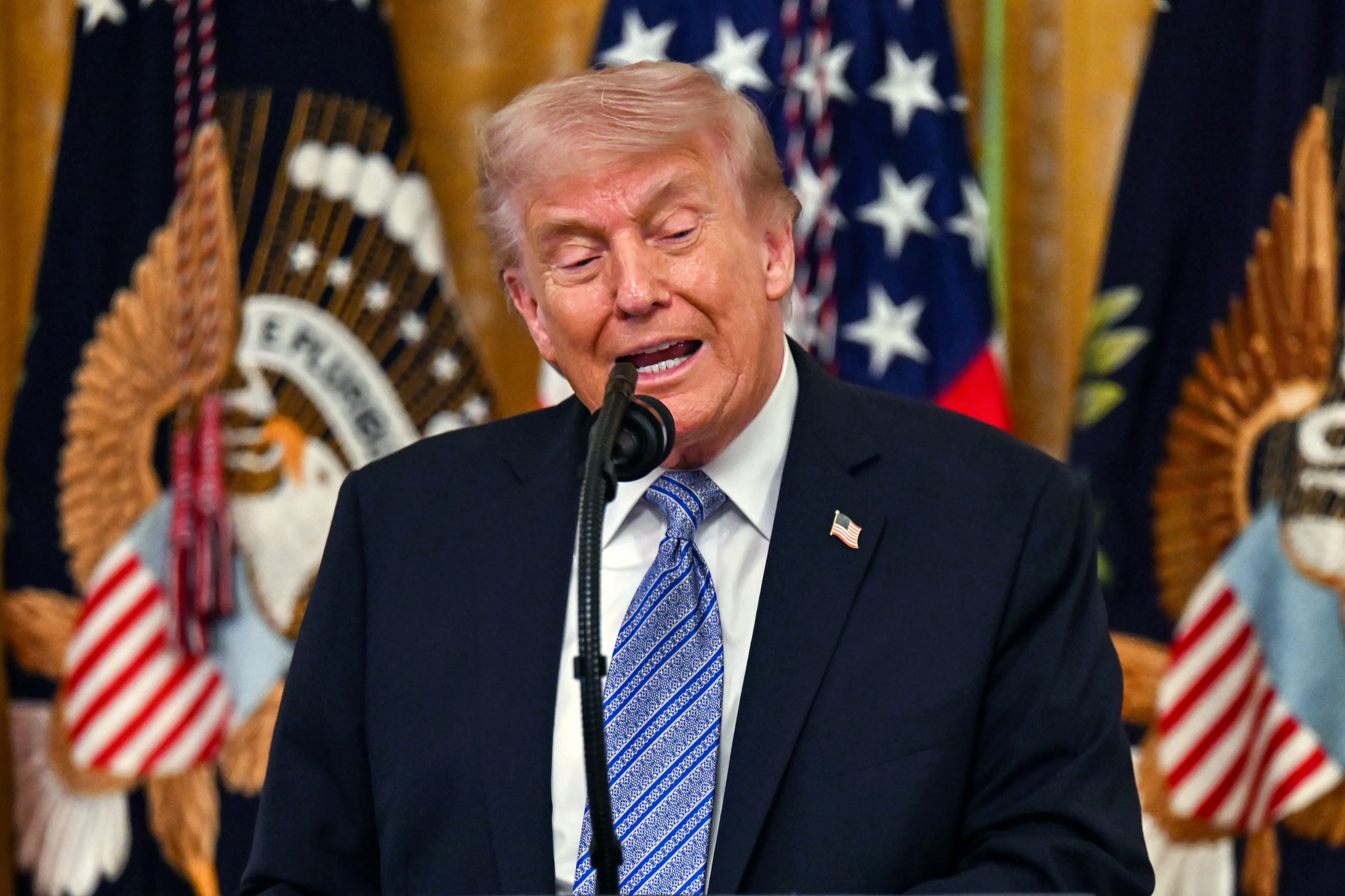 Trump zbagatelizował irańskie ataki. "To nie był ciężki ostrzał"