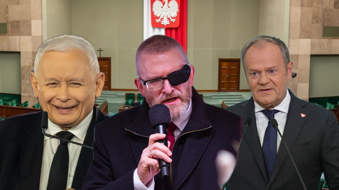 Kaczyński, Braun, Tusk