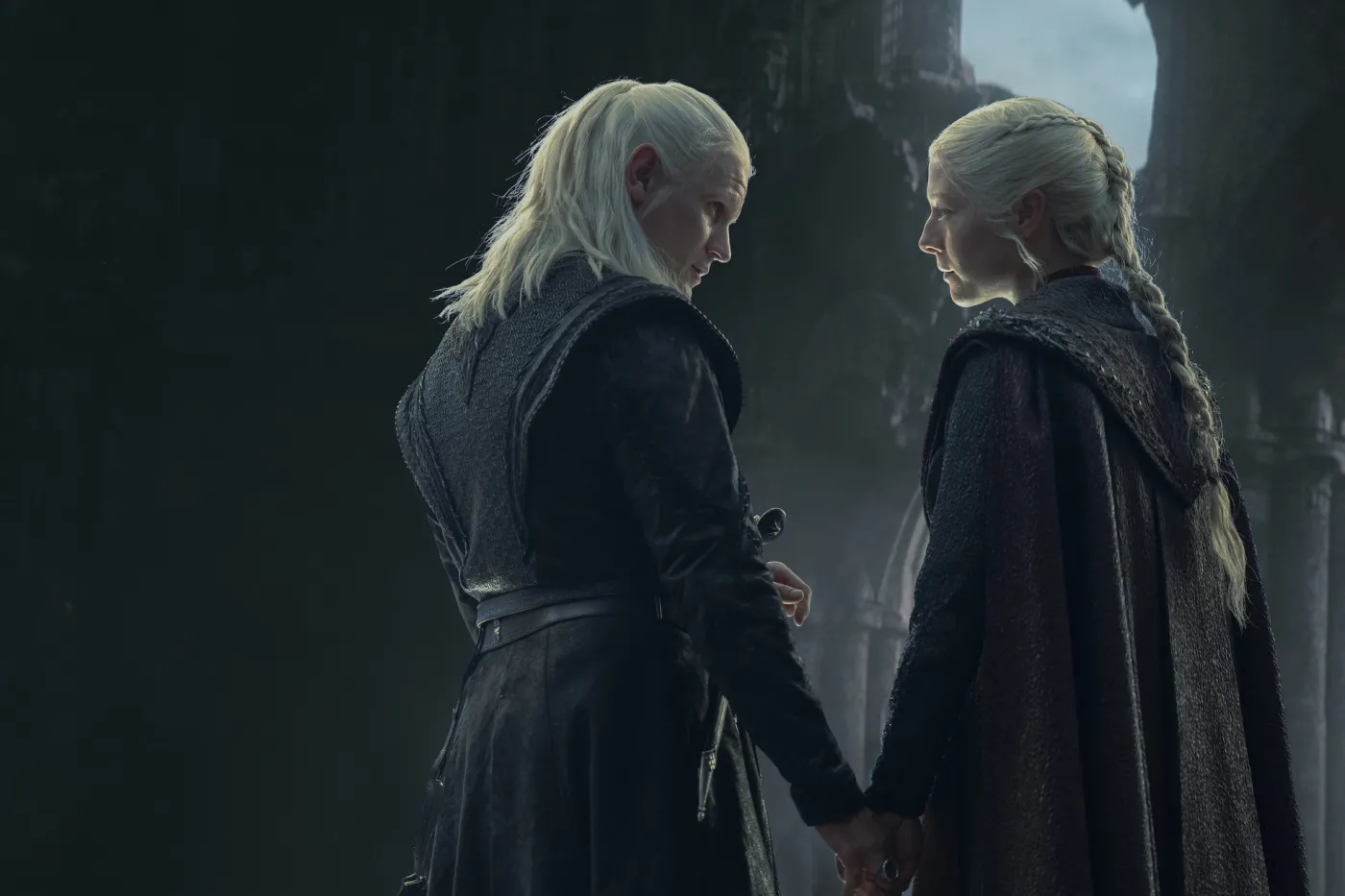 Matt Smith i Emma D'Arcy w trzecim sezonie serialu "Ród Smoka"