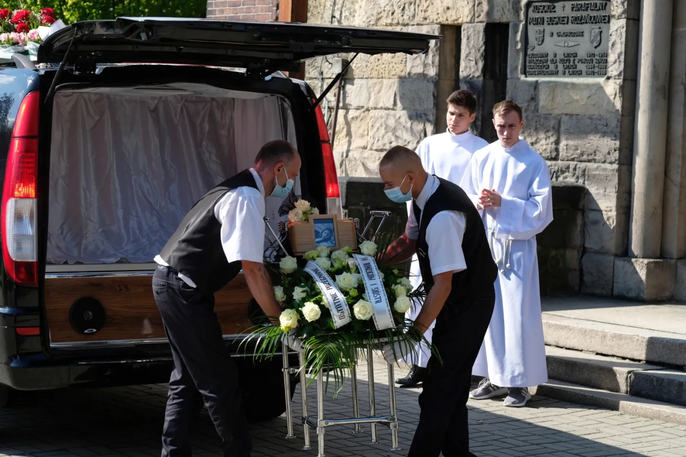 Pogrzeb 19-latki, śmiertelnie potrąconej przez autobus