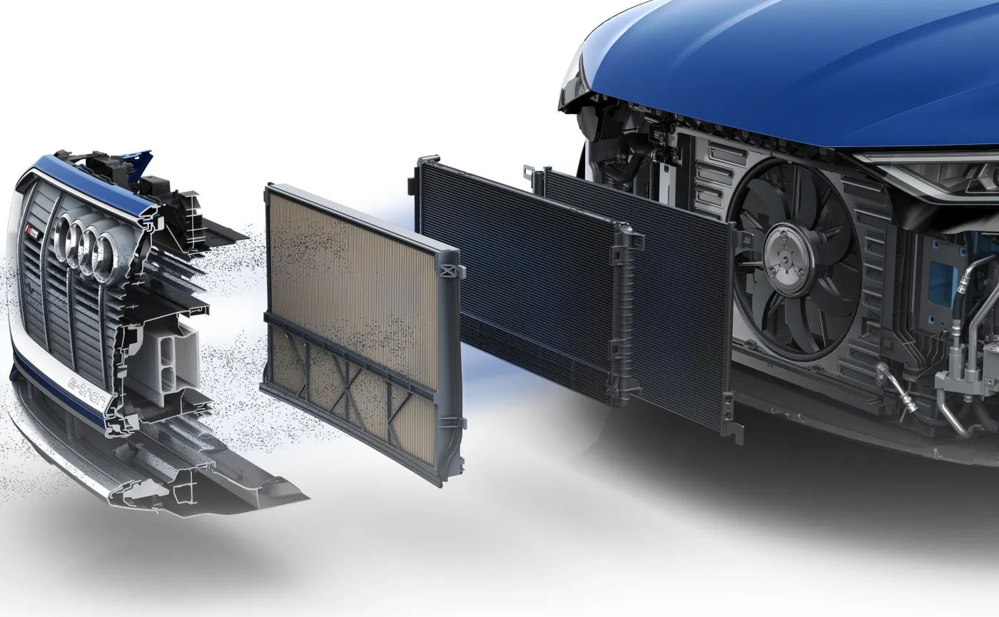 Filtr cząstek stałych w samochodach elektrycznych Audi. Tego jeszcze nie grali