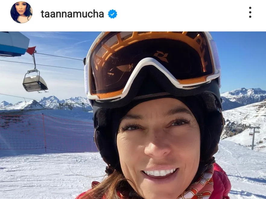 Widok postu zamieszczonego na profilu Anny Muchy na Instagramie