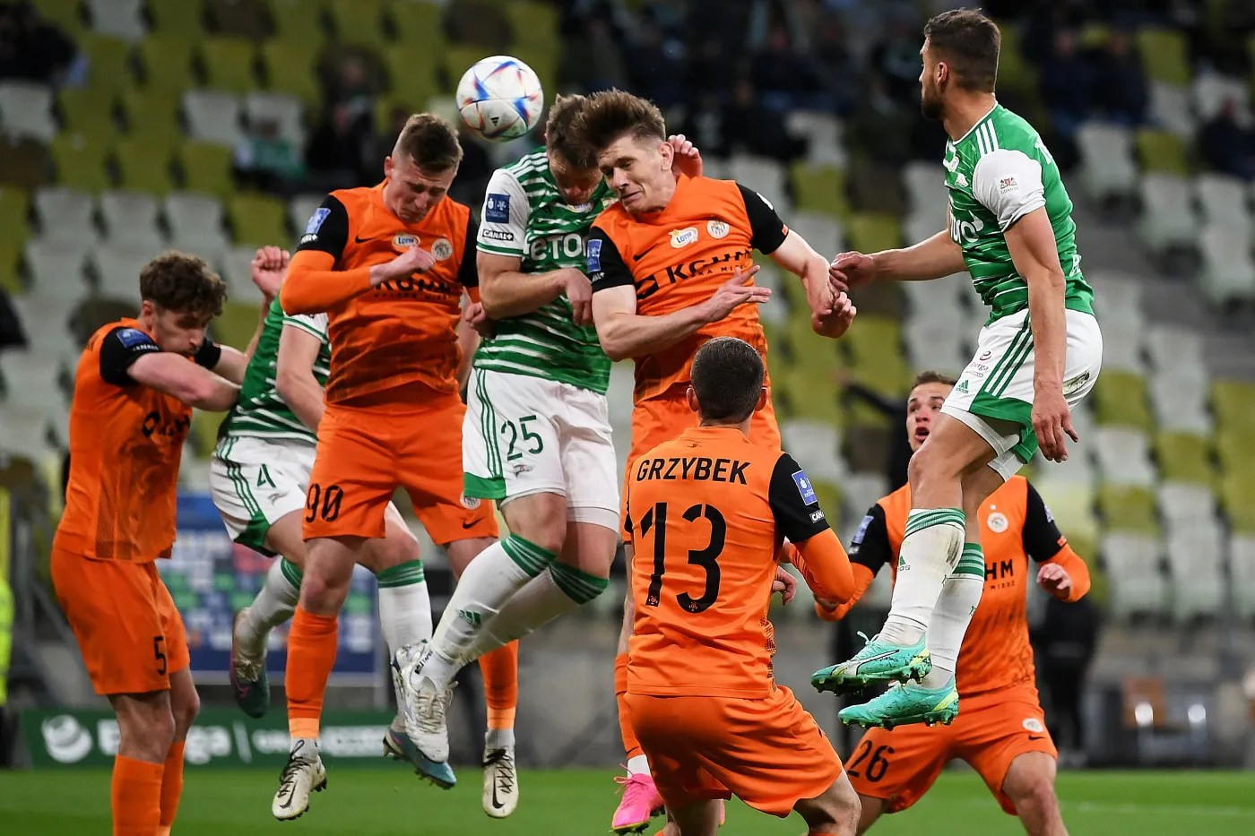 Michał Nalepa, Łukasz Zwoliński, Dawid Kurminowski i Łukasz Łakomy