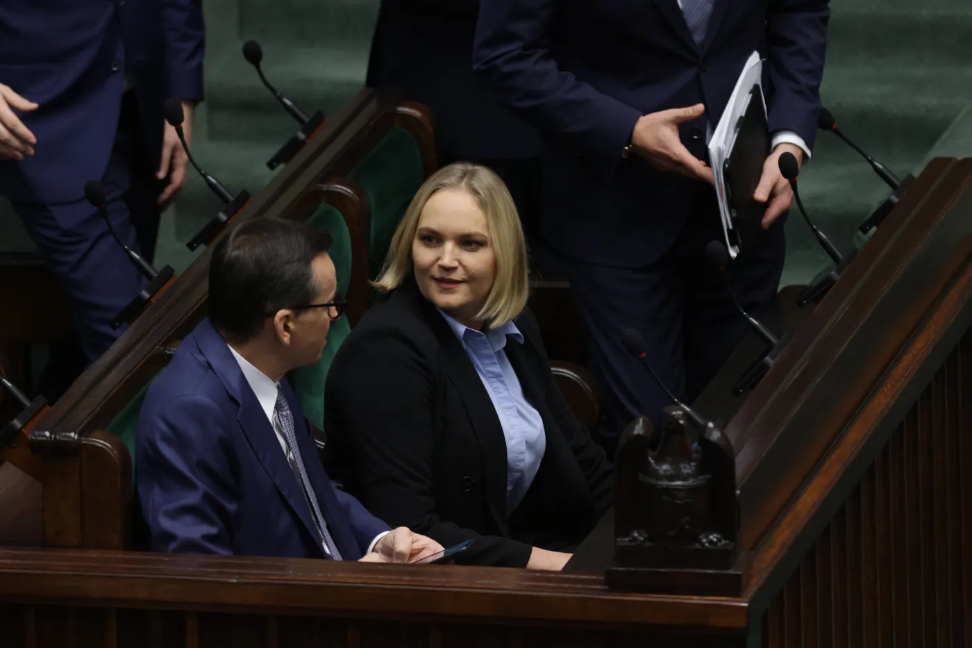 Chorosińska poniżona przez Morawieckiego? Politolog: Należy to rozważać pod kątem etykiety