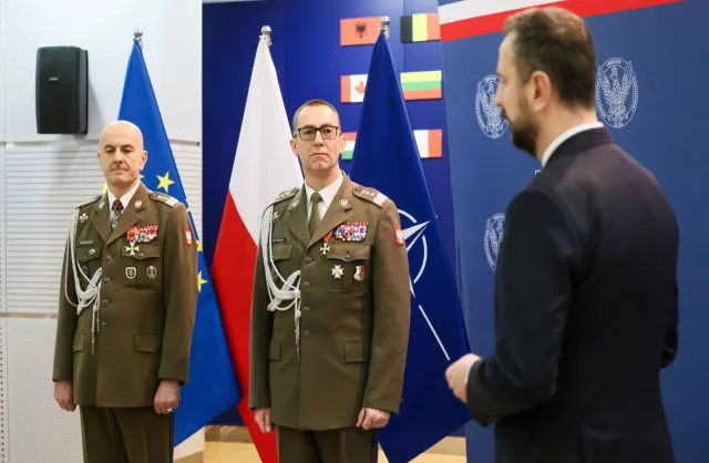 Pożegnanie gen. Andrzejczaka. Uroczystość w Sztabie Generalnym Wojska Polskiego