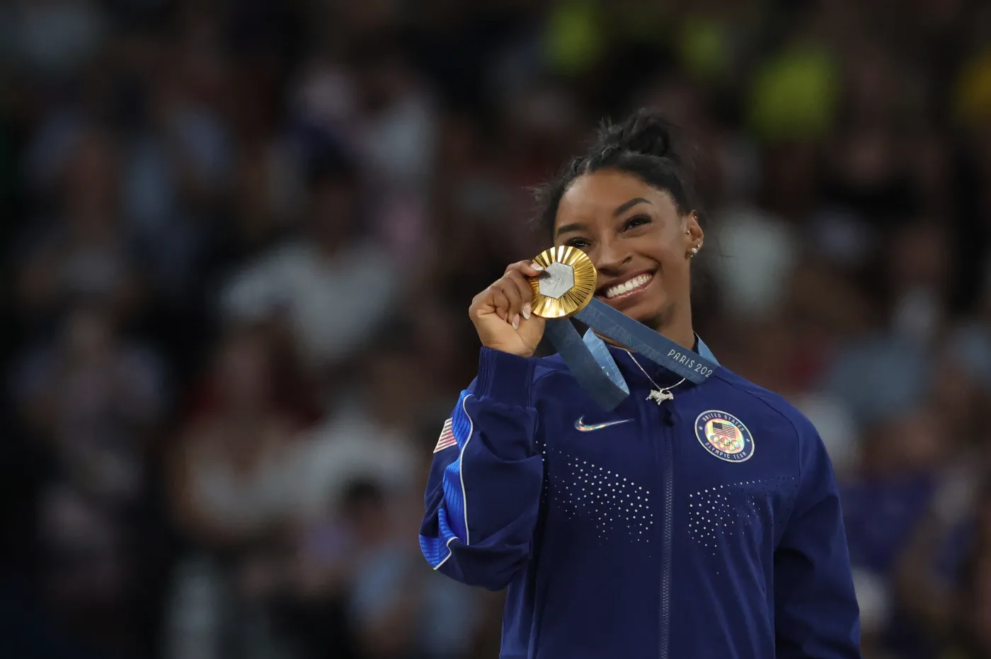 Złota dziewczyna. Simone Biles zdobyła dziewiąty medal olimpijski
