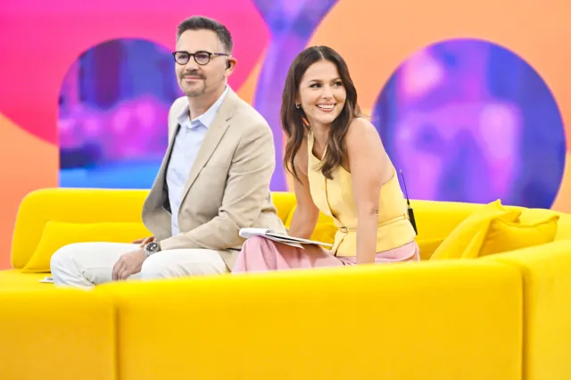 Krzysztof Ibisz i Paulina Sykut-Jeżyna zadebiutowali w "Halo tu Polsat". Było gorąco, nawet się pokłócili