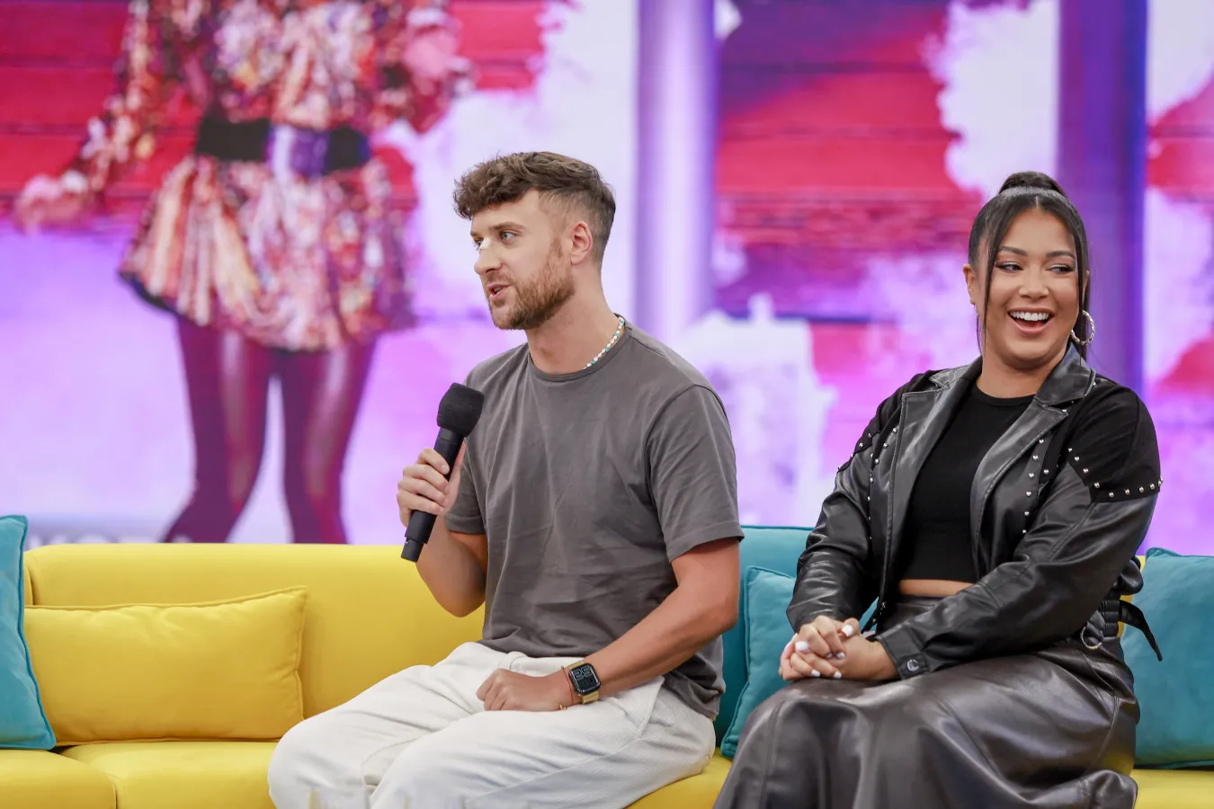 Olek Sikora miał wypadek. Pojawił się w studiu z pokiereszowaną twarzą