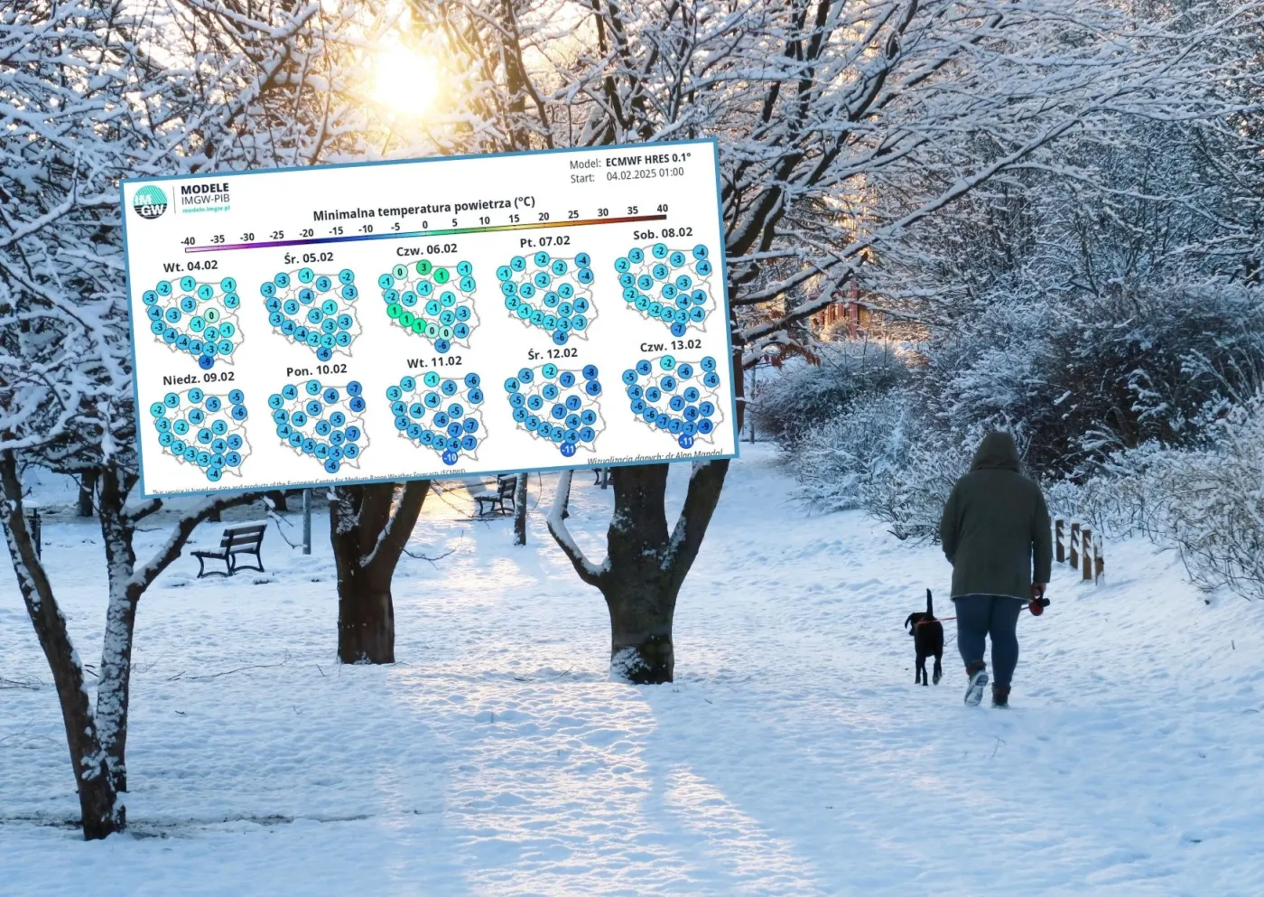 Zima zaatakuje z pełną mocą. Nawet -11 st. C, a to dopiero początek