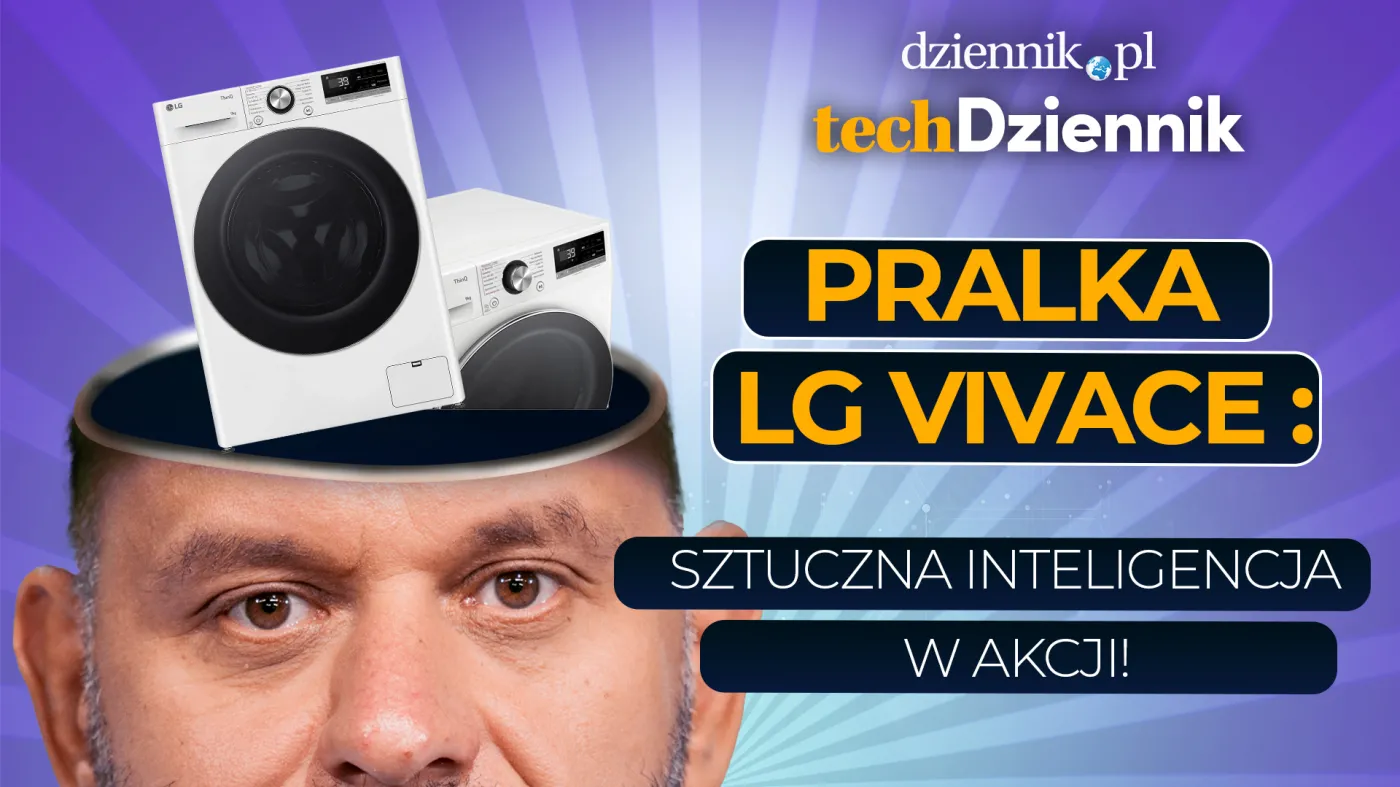 Sztuczna inteligencja w pralce? Tak, i to działa w LG!
