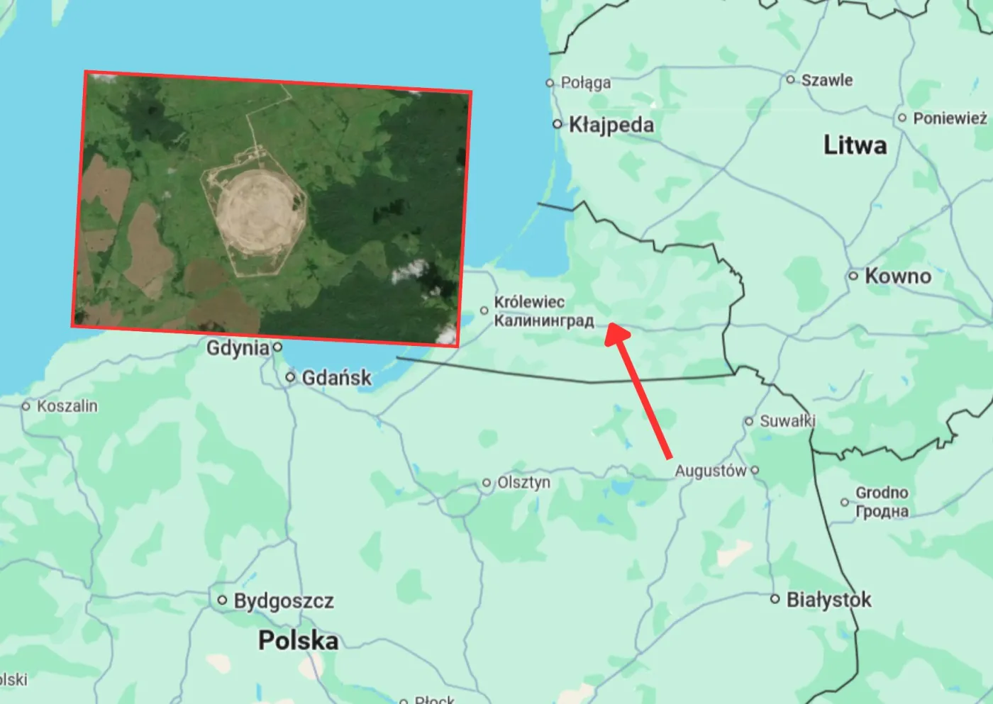 Tajemnicza budowla Rosji przy polskiej granicy. Eksperci alarmują