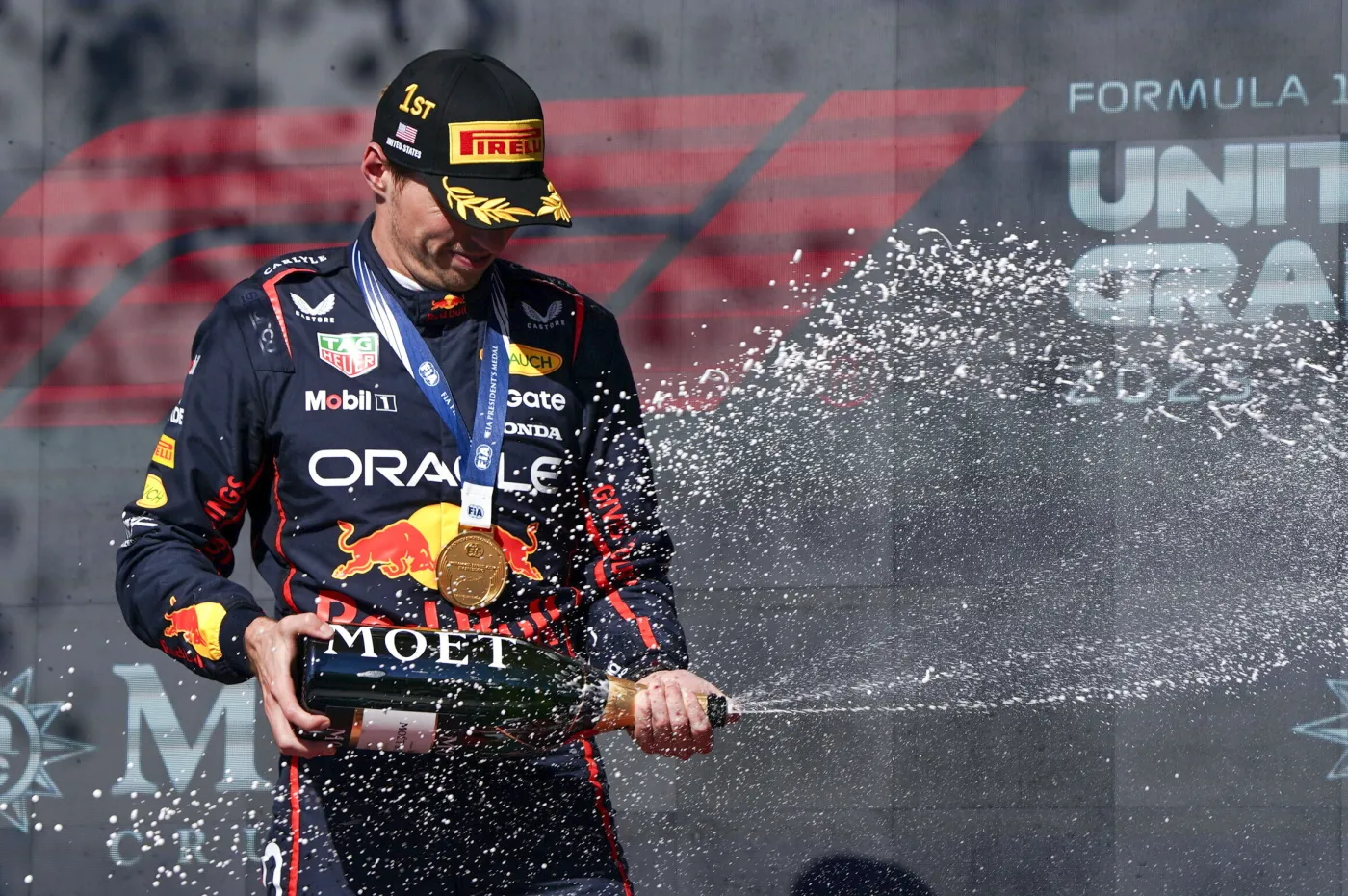 Verstappen najszybszy w Austin. Mistrz Formuły 1 goni Piastriego