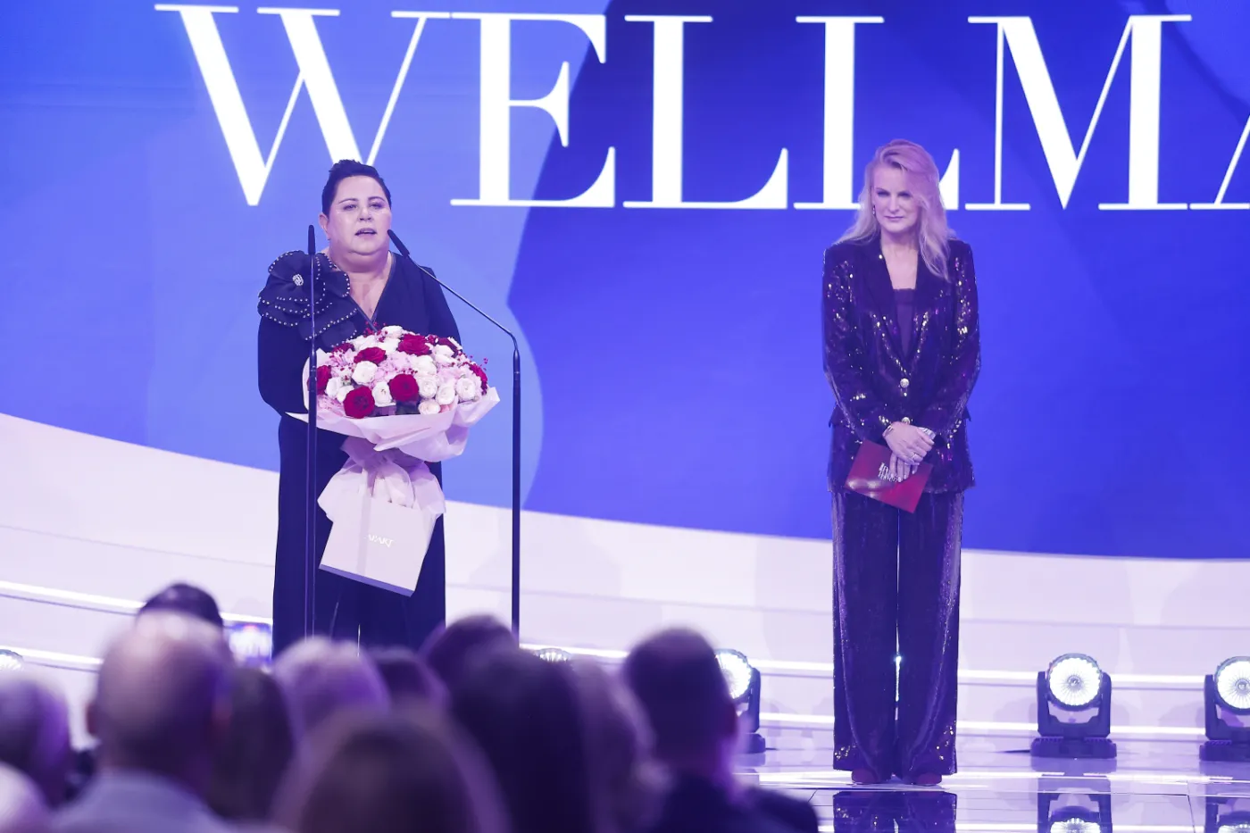 Zaskakujący gest Doroty Wellman. Zeszła ze sceny i oddała kwiaty