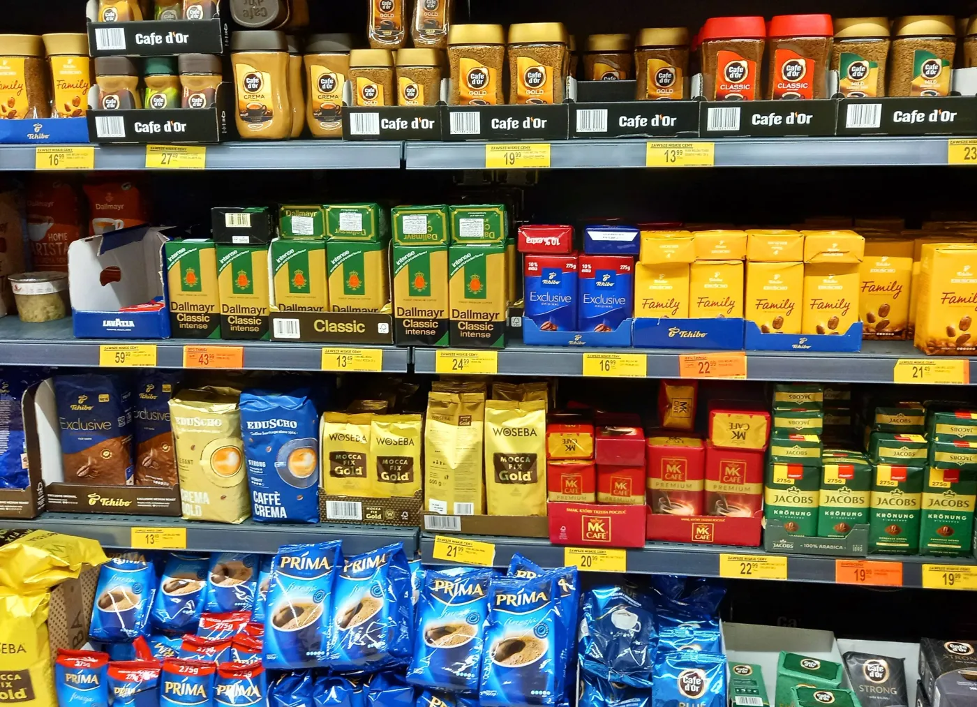 Dobra kawa taniej  nawet o 60 proc. Ogromny wybór produktów