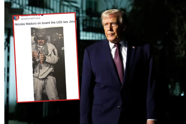 Tak wygląda pojmany Maduro. Trump publikuje zdjęcie z okrętu USA
