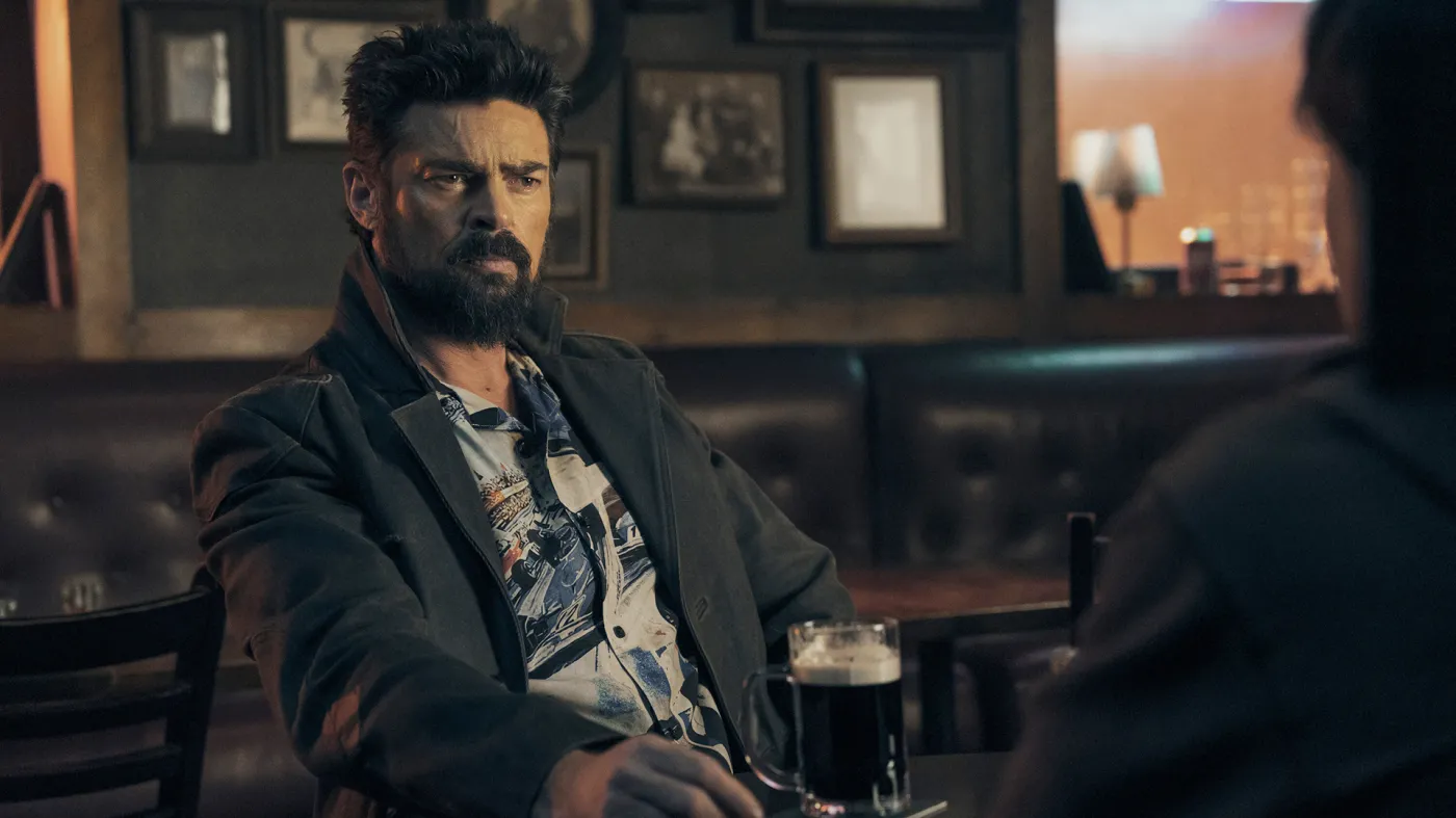Karl Urban jako Billy Rzeźnik w piątym sezonie serialu "The Boys"