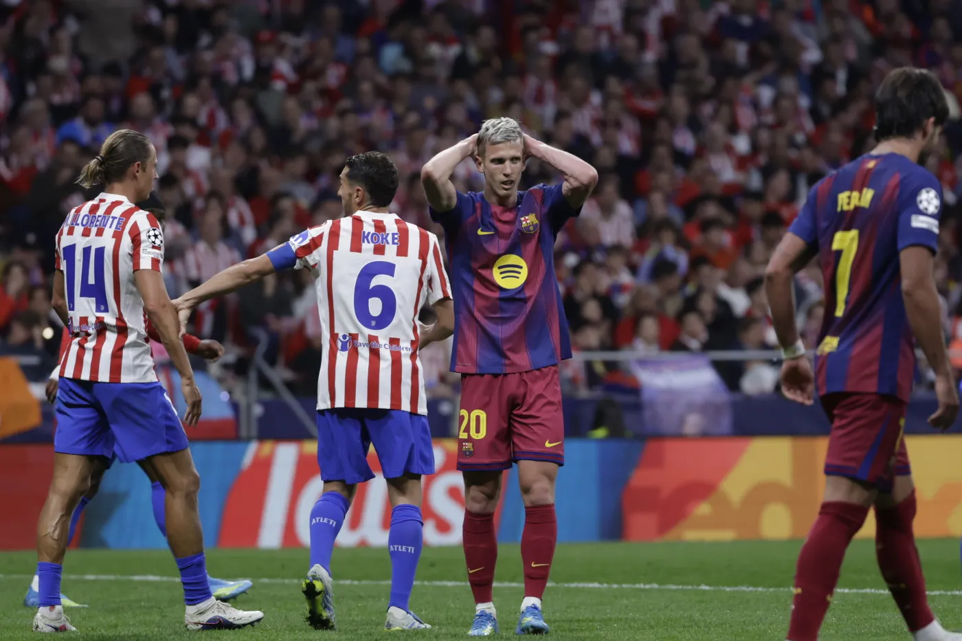 Czy Barcelonie należał się rzut karny? Ekspert nie ma wątpliwości