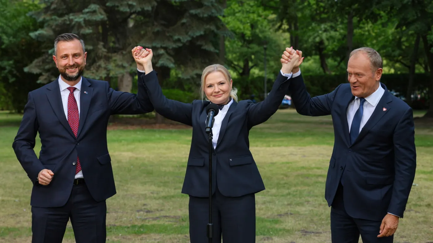 Donald Tusk, Władysław Kosiniak-Kamysz, Monika Piątkowska