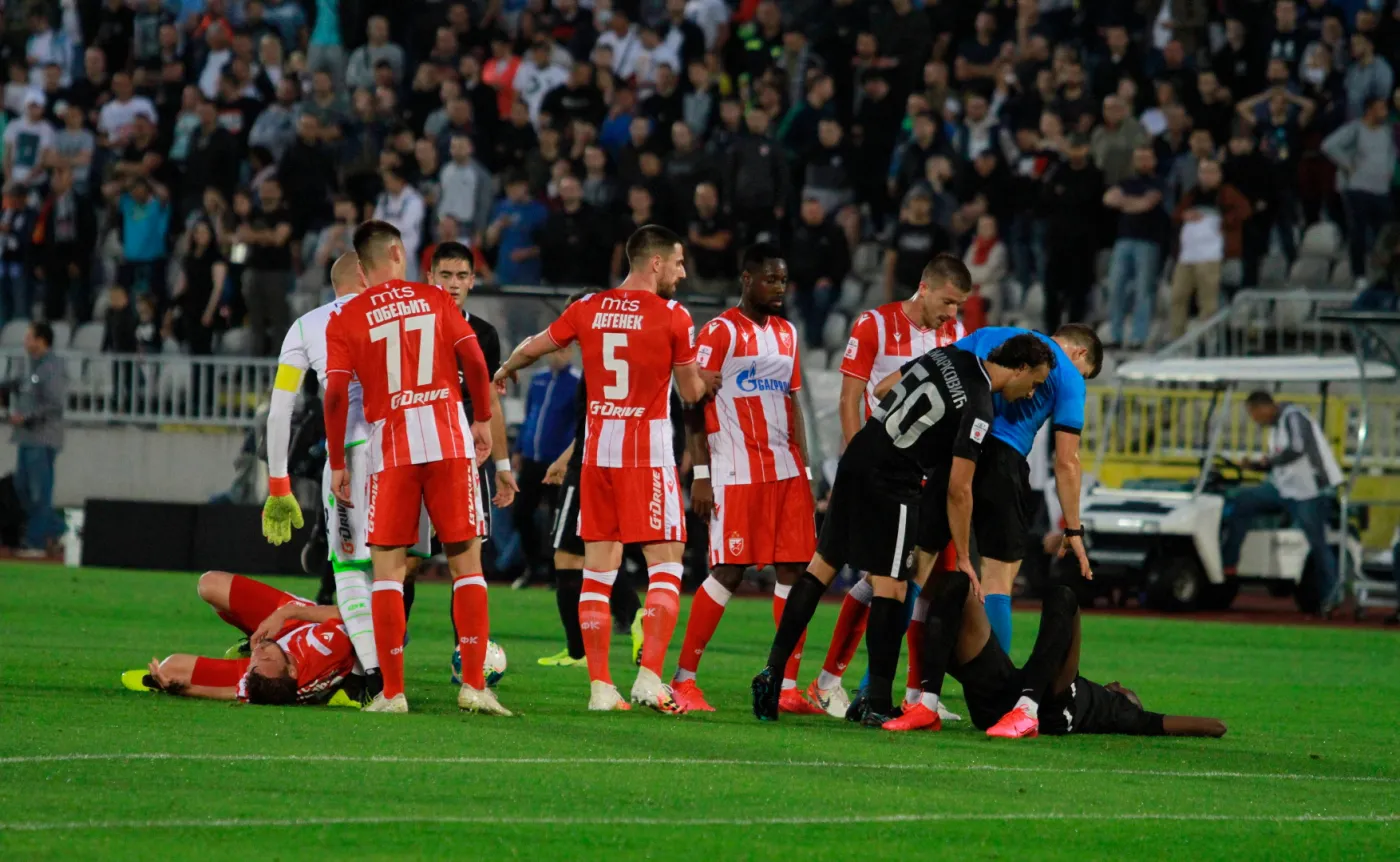 Pięciu piłkarzy Crvenej Zvezdy zakażonych koronawirusem