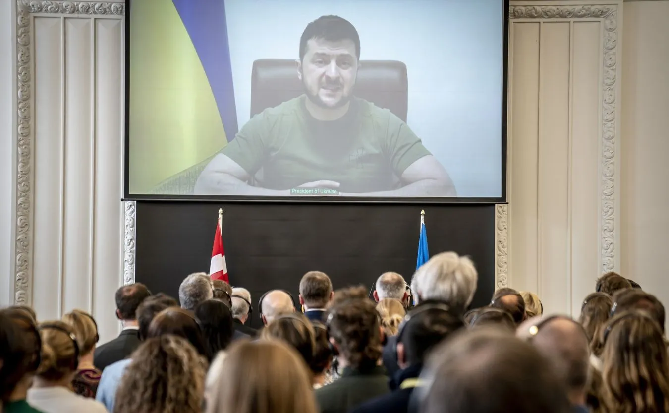 "Miasto, które marzy o jednym...". Zełenski prosi Duńczyków o pomoc w odbudowie Mikołajowa