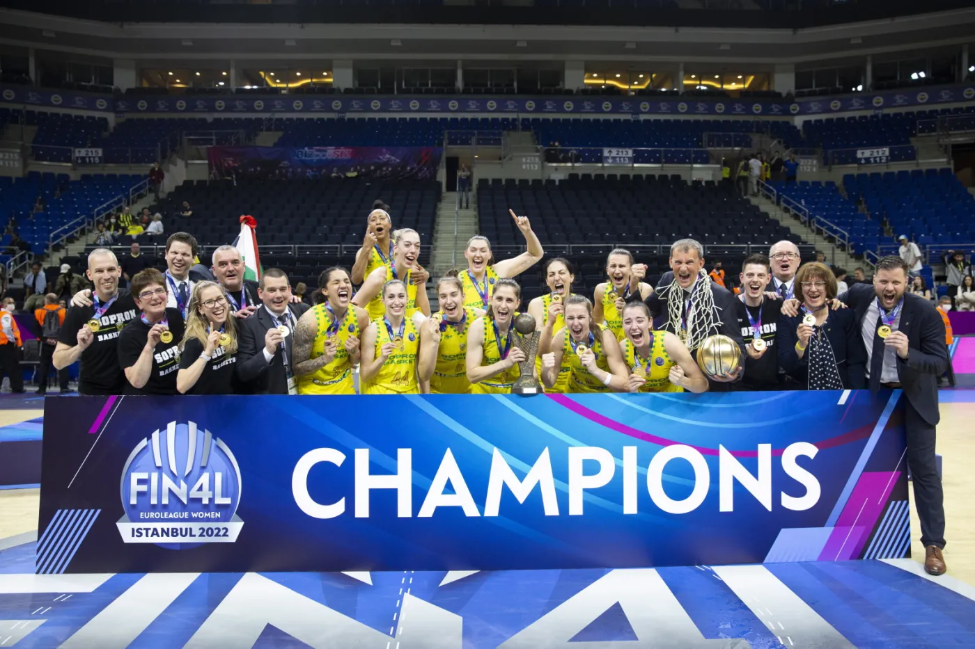 Sensacja w Stambule. Koszykarki Sopronu zdobyły mistrzostwo Euroligi