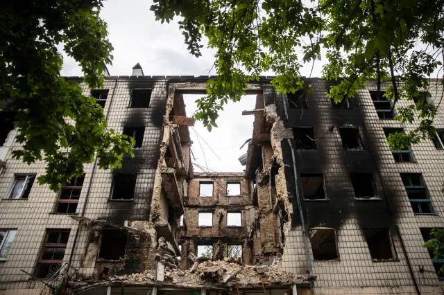 Rozminowywanie Borodzianki z rosyjskich min i niewybuchów potrwa co najmniej pięć lat