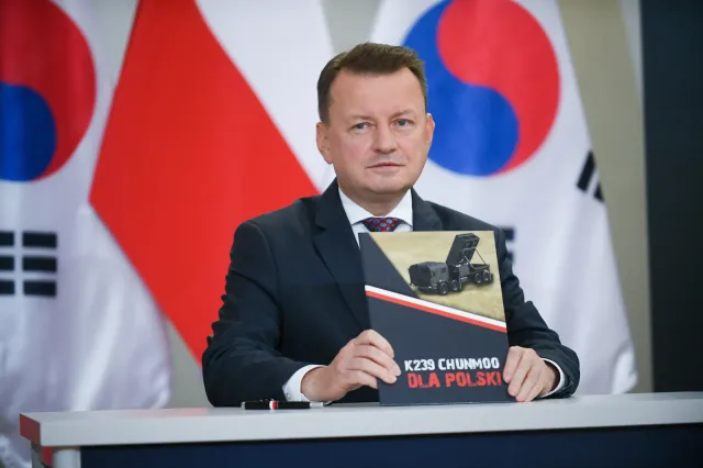 Błaszczak: Zakupy uzbrojenia w Korei Płd. to przełom w wyposażeniu Wojska Polskiego